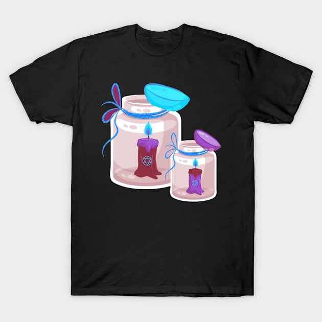 Magic Candles T-Shirt by DesignIndex